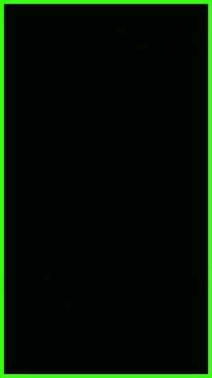 Neon Green Border Wallpaper