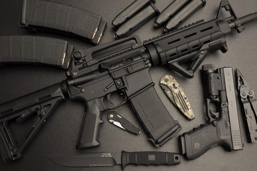 assault rifle ar-15 automatic weapon weapons gun guns pistol military .