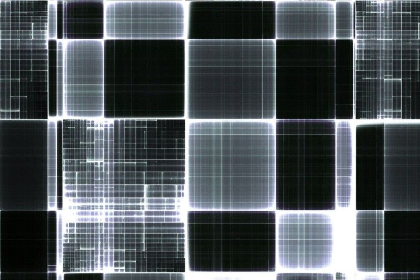 Black and White Squares HD Wallpaper. Â« Â»