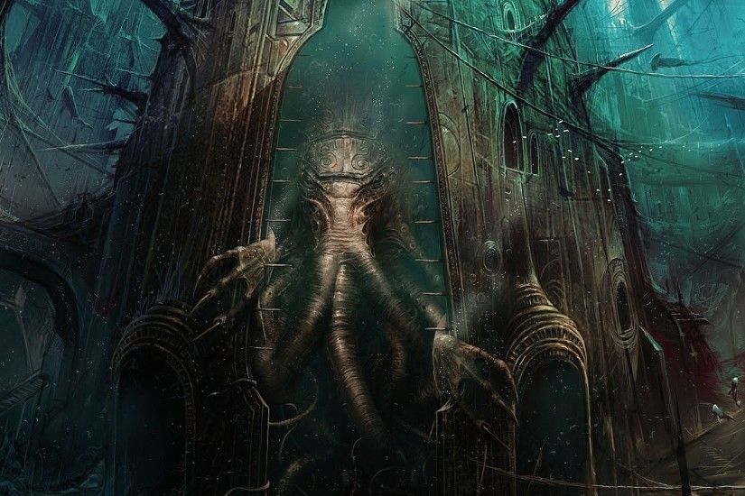 Fantasy - Cthulhu H. P. Lovecraft Wallpaper