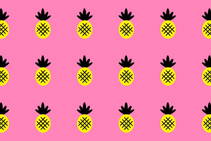 ... Pink Pineapple Paradise Desktop Wallpaper ...