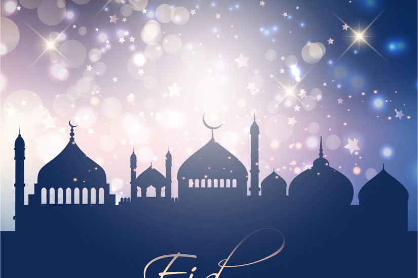 Eid Mubarak Shining Stars Background Wallpaper & Vectors  http://www.cgvector.