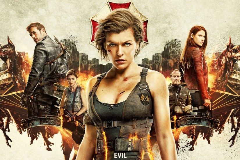 Wallpaper Resident Evil: The Final Chapter, Resident Evil 6, Movies, #4289
