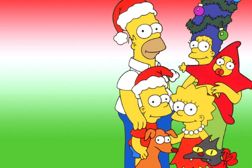 Pics Photos - Simpsons Funny Christmas Wallpapers .