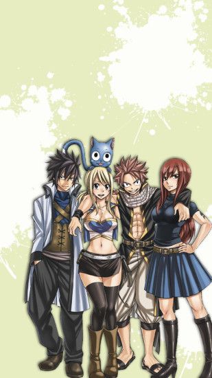 fairy tail natsu dragneel lucy heartfilia lucy natsu gray fullbuster gray  happy Wendy Marvell wendy erza