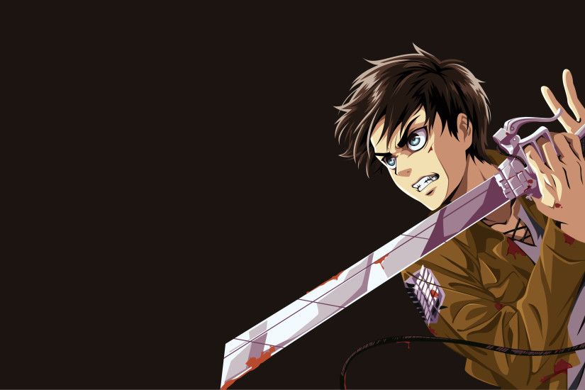 Anime - Attack On Titan Shingeki No Kyojin Eren Yeager Wallpaper