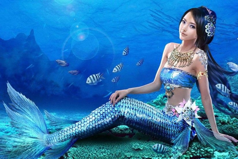 Real Mermaid Wallpapers - Wallpaper Cave