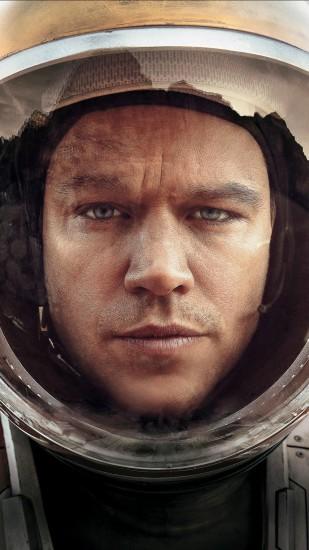 Matt Damon The Martian Helmet Android Wallpaper ...