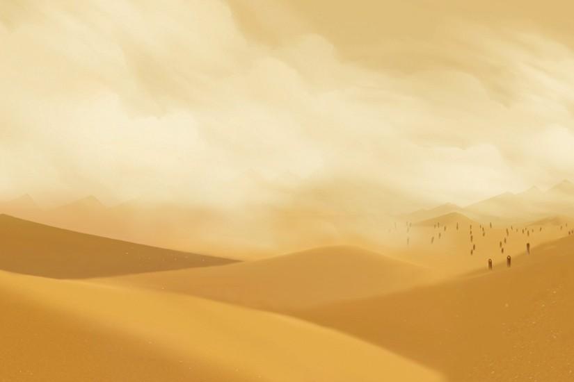 ... Journey Dual-Screen Wallpaper (3840x1080) by Nonexistent-One