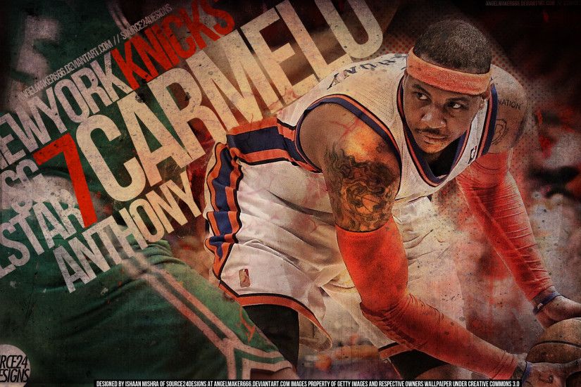 Carmelo Anthony Knicks by IshaanMishra Carmelo Anthony Knicks by  IshaanMishra