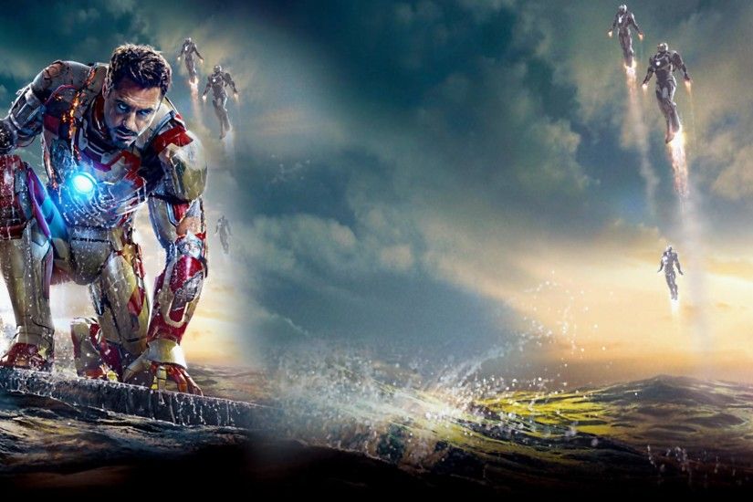 Iron man HD wallpaper.
