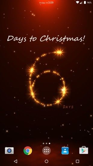 ... go to Settings -> Countdown Settings -> Countdown Type, and choose  which holiday you want to count down to—Christmas Eve, Christmas Day, New  Year's Day, ...