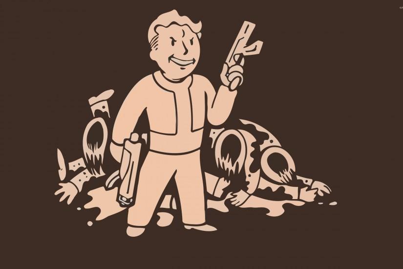 Vault Boy - Fallout [11] wallpaper 2560x1600 jpg