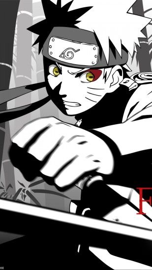 2160x3840 Wallpaper anime, naruto vs sasuke, guys, posture, battle