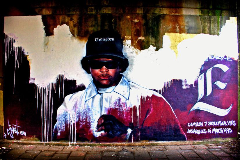 Eazy E nwa gangsta rapper rap hip hop eazy-e graffiti f wallpaper |  2978x1920 | 181077 | WallpaperUP