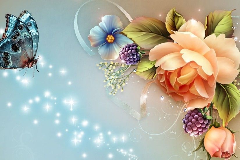 Beautiful Flower Wallpaper Share On Facebook