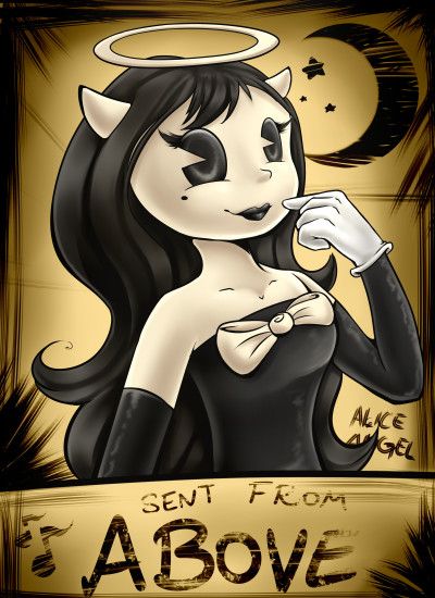 ... Alice Angel - Bendy and the Ink Machine (with sp) by Fluffy-Ravens
