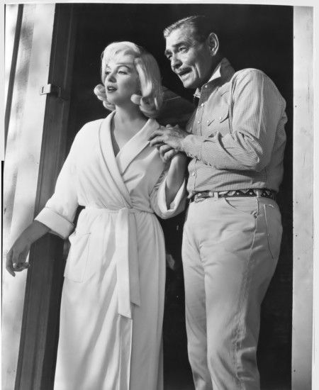 Marilyn Monroe and Clark Gable