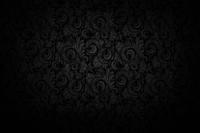 Black Floral Texture Pattern Design Wallpaper Background Wallpaper Res:  Added on , Tagged : wallpaper backgrounds black wallpaper with black  background at ...