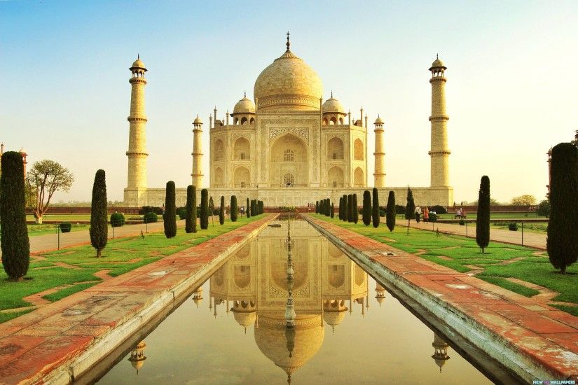 Beautiful Taj Mahal Desktop HD Wallpaper