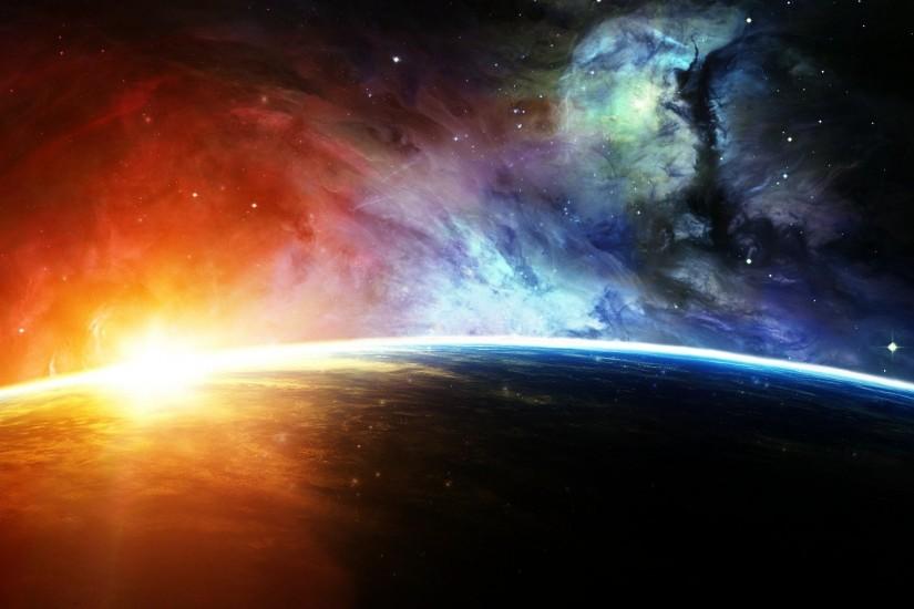Outer Space FullHD Wallpaper
