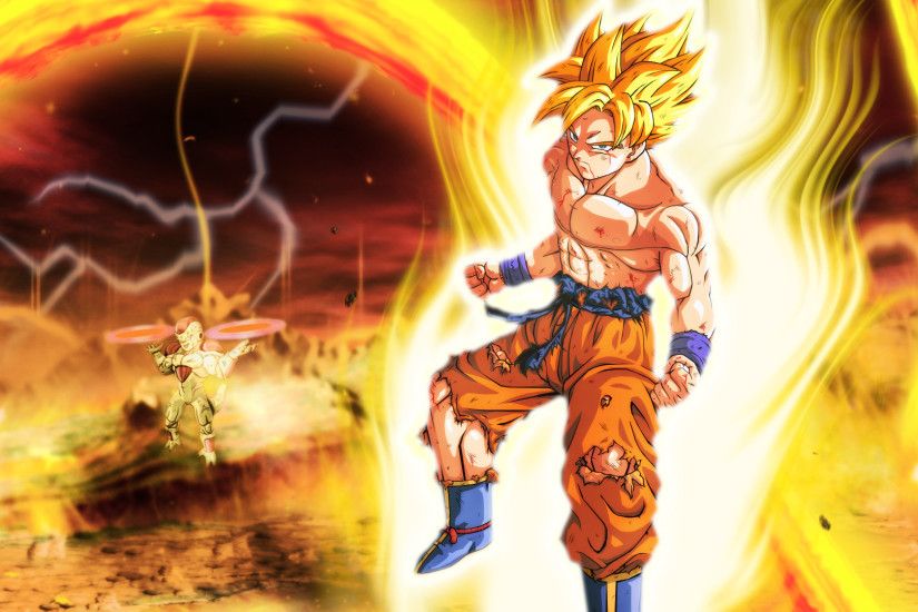 ... Goku vs Frieza Final Round HD by Billysan291