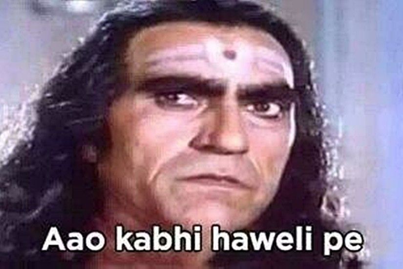 #4 This is the default alone meme image template in high-resolution which  you can use to create funny humorous “Aao Kabhi Haveli Pe” memes and share  it on ...