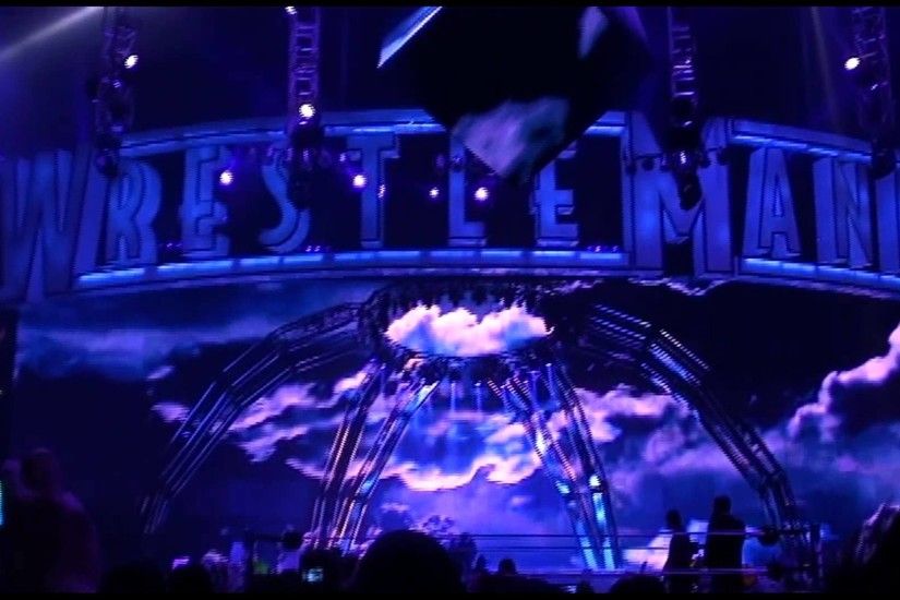 Wrestlemania 27: Undertaker Entrance (Floor Seating) - 1080p HD