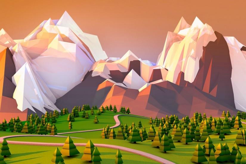 low poly wallpaper 1920x1080 for iphone 5