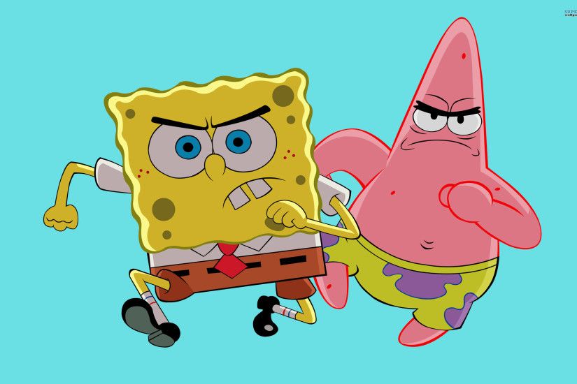 ... Funny Spongebob Squarepants Quotes Spongebob And Patrick Wallpaper |  Friendship Is Forever ...