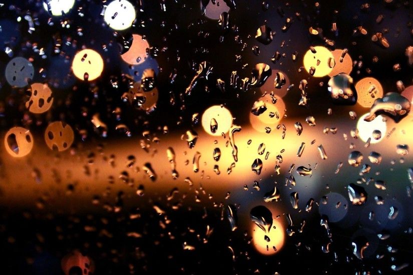 Rain Drops On The Window
