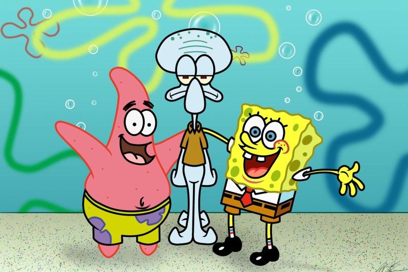 Image - HD-Wallpaper-Cartoon-Spongebob.jpg - Encyclopedia .
