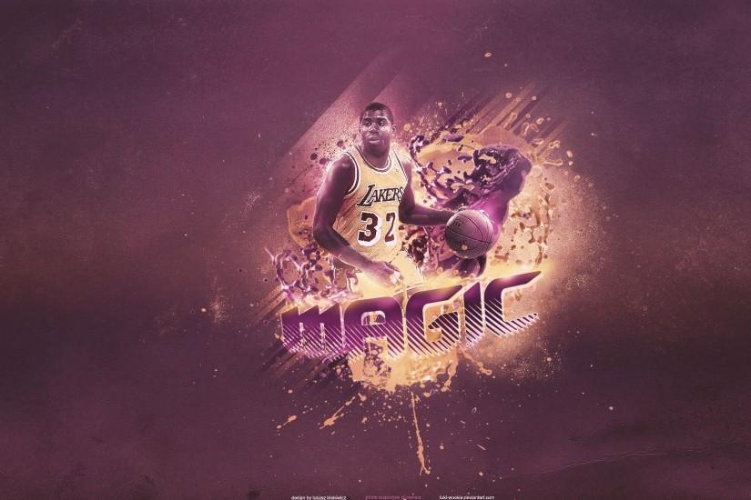 Magic Lakers NBA wallpaper