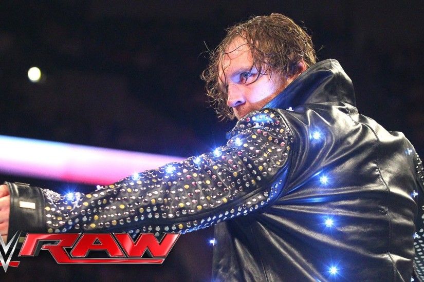Dean Ambrose destroys Chris Jericho's jacket: Raw, May 9, 2016 - YouTube