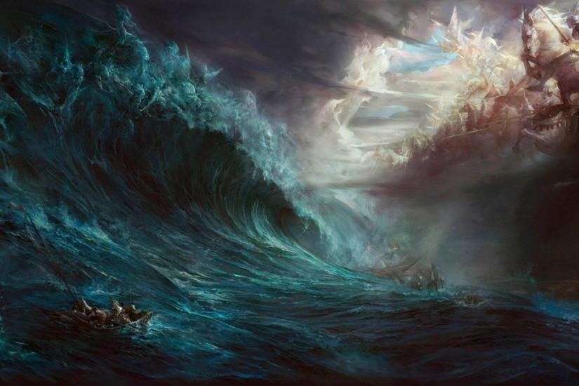 Ocean Storm Wallpaper Picture Ocean Storm Thunderstorm Sea .