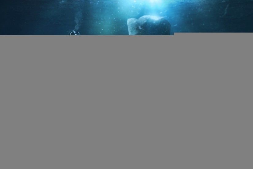 HD Scuba Diver Digital Art Diving Feet Funny Wallpaper