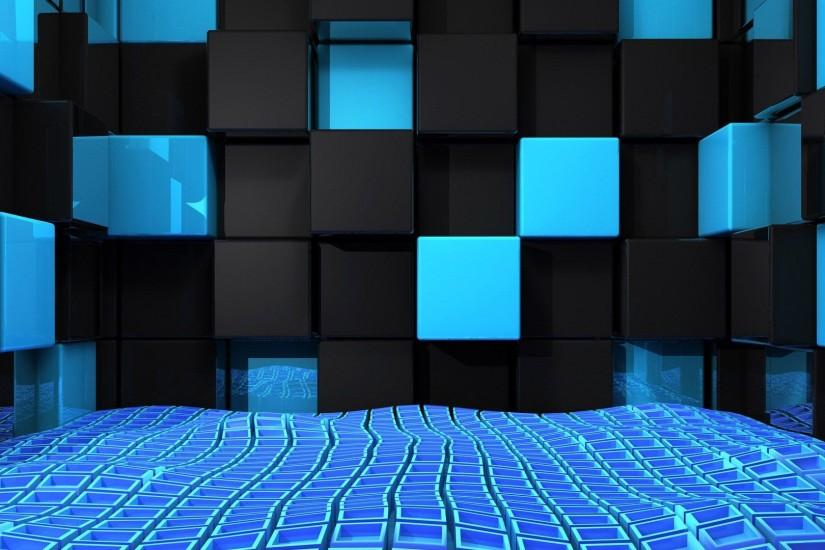3D-Blue-and-Black-Cubes-Desktop-Background-HD.