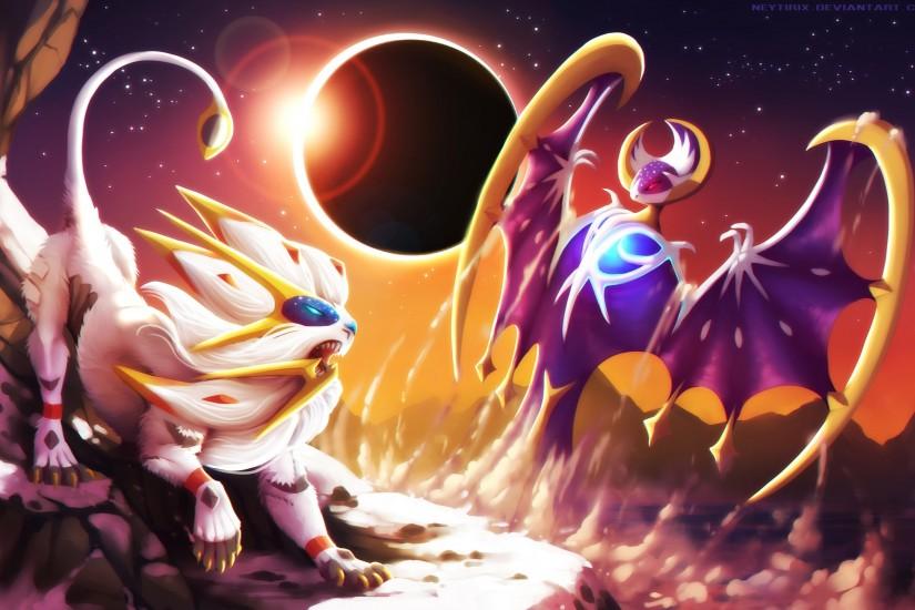 full size pokemon sun and moon wallpaper 2560x1624