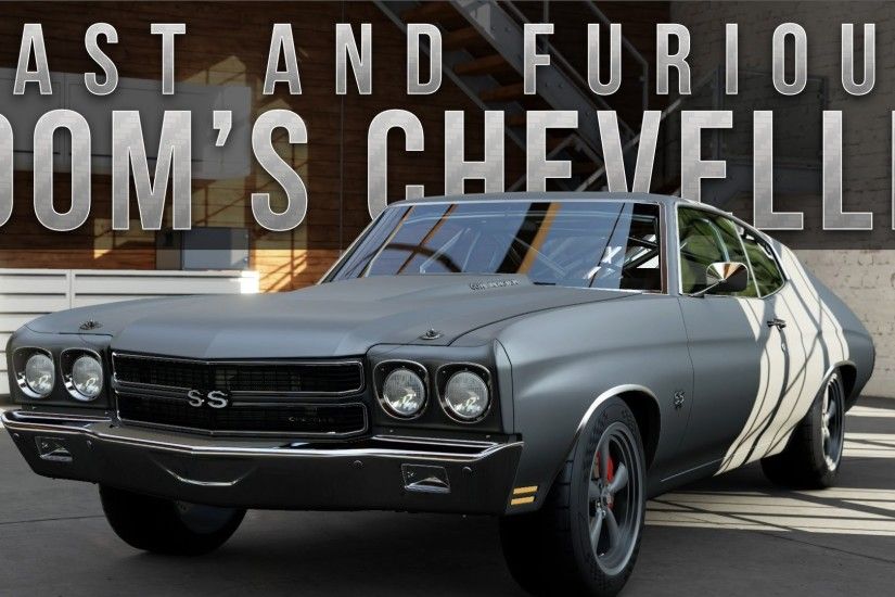 Chevrolet Chevelle SS Fast and Furious