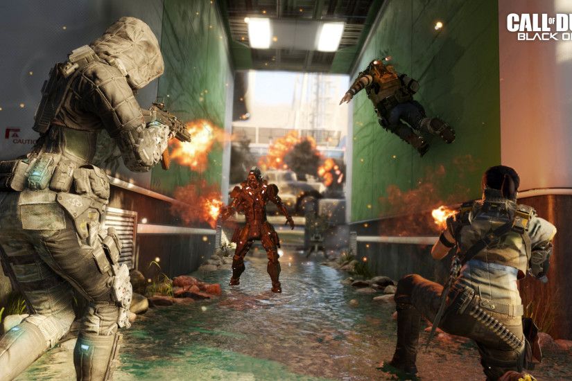 Assault on Combine - Call of Duty: Black Ops III 3840x2160 wallpaper