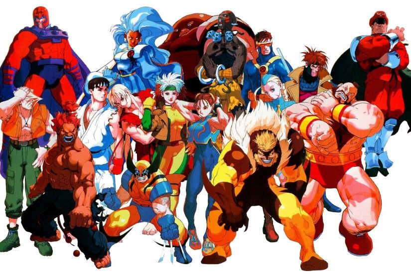 HD Wallpaper | Background ID:590907. 1920x1080 Video Game Marvel Super  Heroes vs. Street Fighter