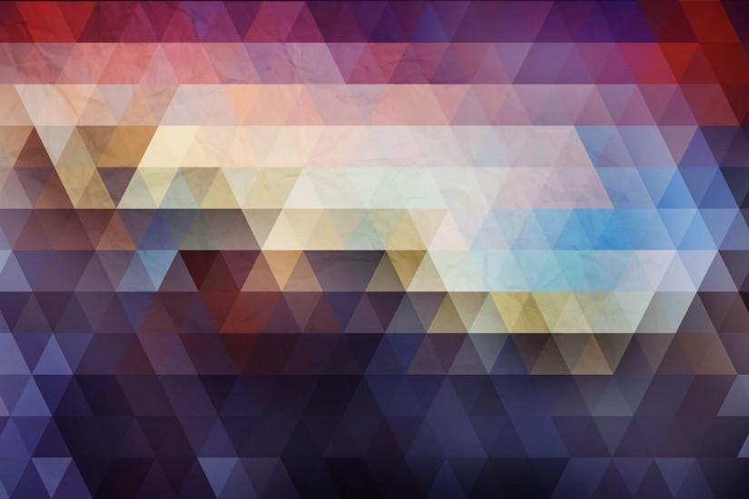 Gradient pattern triangle Pink | wallpaper.sc iPhone7Plus