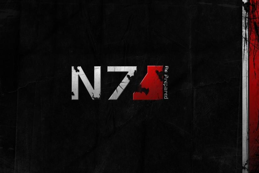 Preview wallpaper mass effect 3, n7, font, graphics, background 3840x2160