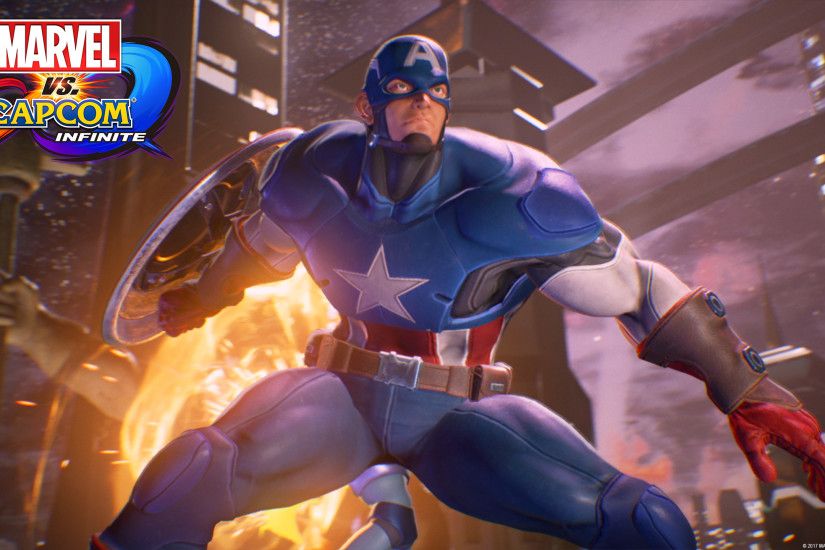 Video Game - Marvel vs. Capcom: Infinite Captain America Wallpaper