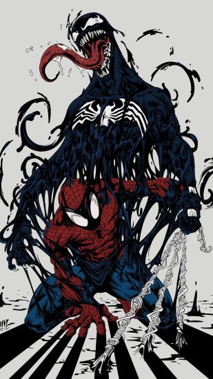 Spider-Man & Venom Â· Iphone 5 WallpaperPhone ...