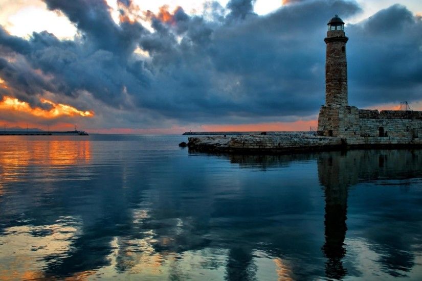 Stone lighthouse HD wallpapers
