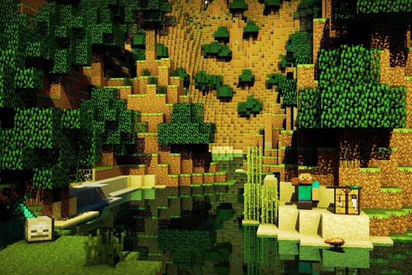 Images For > Cool Minecraft Background Hd