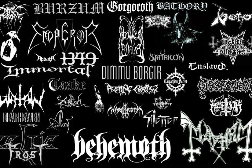 Black Metal Bands Logo by JoaoMordecaiMapper Black Metal Bands Logo by  JoaoMordecaiMapper