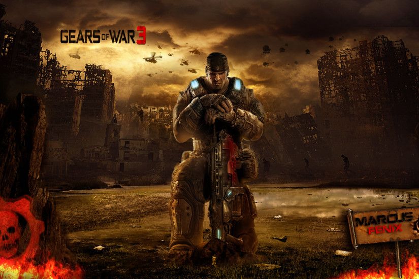 Gears Of War 3 - wallpaper by GearsCgo