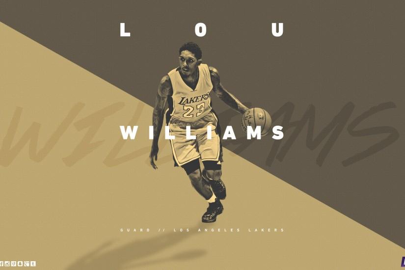 Lou Williams LA Lakers 2015-2016 Wallpaper